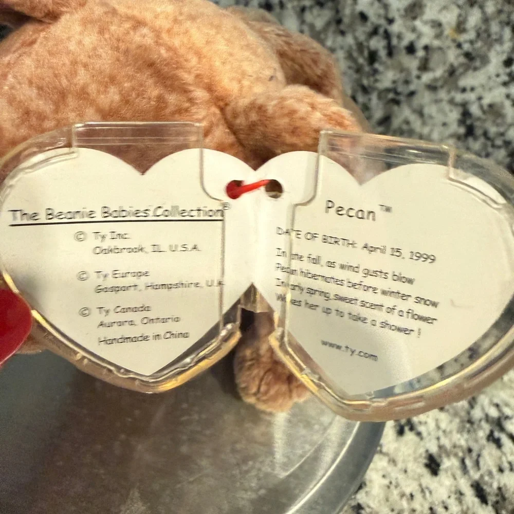 VTG TY‎ Beanie Babies Bundle of 5 Collectible 1994-2000 Retired Rare Error date